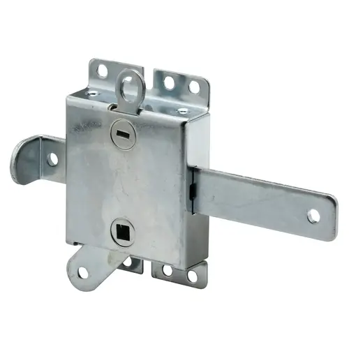 Side Lock, Galvanized Steel Silver Side Lock, Galvanized Steel Silver