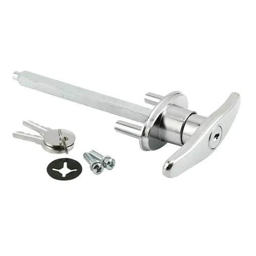 GD 52169 T-Locking Handle, 5/16 in L Shaft, Zinc, Chrome GD 52169 T-Locking Handle, 5/16 in L Shaft, Zinc, Chrome