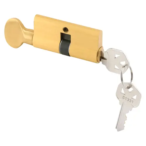 Storm or Screen Door Mortise Lock Cylinder, Thumbturn, Kwikset Keyway Storm or Screen Door Mortise Lock Cylinder, Thumbturn, Kwikset Keyway