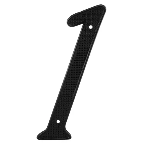 4 in. Black Number 1 - Pair 4 in. Black Number 1 - Pair
