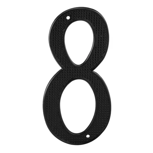 4 in. Black Number 8 - Pair 4 in. Black Number 8 - Pair