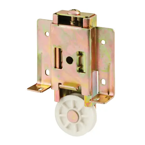 N 6817 Door Roller, 1-1/2 in Dia Roller, Steel, Bottom Mounting Mill