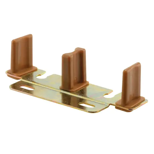 Closet Guide, Nylon/Steel, Floor Mounting Matte