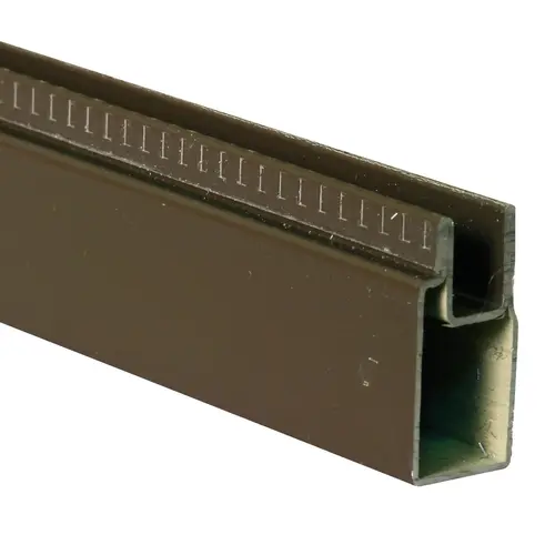 Window Frame Bronze Aluminum 3/8" W X 94" L Bronze - 94" Stock Length