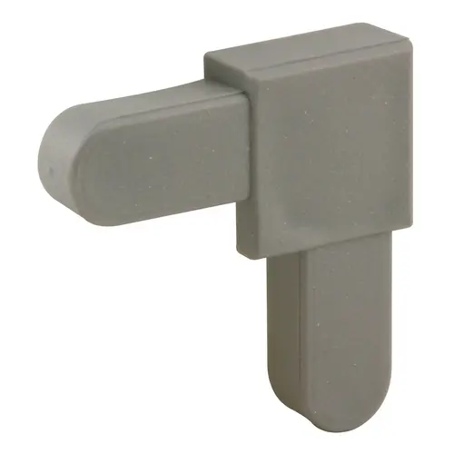Mobile Home Screen Frame Corner, Gray, 1/4-In - pack of 20 Mobile Home Screen Frame Corner, Gray, 1/4-In - pack of 20