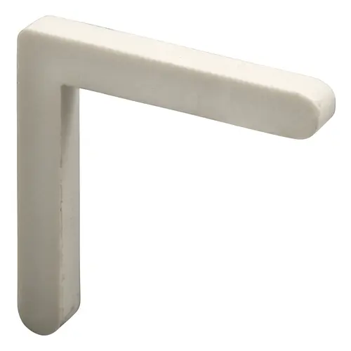 Corner Key White Nylon 0.19" H X 5/16" W X 5/16" L White - pack of 20