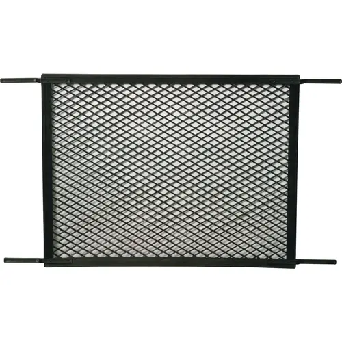 Hinged Screen Door Grille, 34-1/2 inch, Molded Plastic, Black (Single Pack Hinged Screen Door Grille, 34-1/2 inch, Molded Plastic, Black (Single Pack