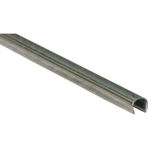Prime-Line PL 15576 Track Repair Cap, Stainless Steel, Stainless Steel - 95" Stock Length