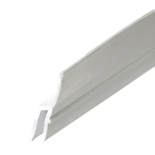Window Frame, White Vinyl, 3/32 x 1 x 72-In. - 72" Stock Length