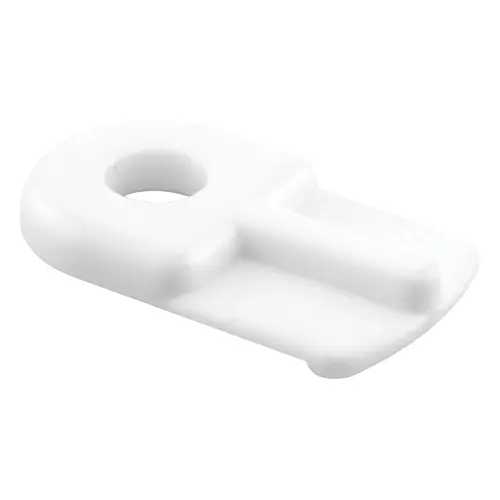 Window-Screen Flush-Panel Clips, White Plastic   pack of 12