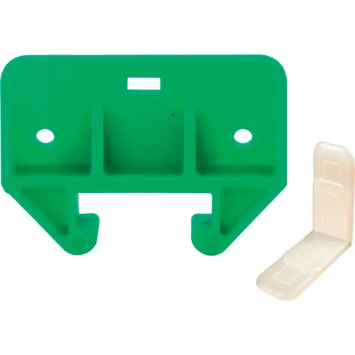 Drawer Track Guide Kit, Green Plastic, For 1-1/8 x 9/32 In. Track pair Drawer Track Guide Kit, Green Plastic, For 1-1/8 x 9/32 In. Track pair