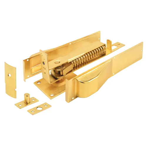 Door Closer Bottom Hinge, 1-3/8 in., Brass Plated (Single Pack) Door Closer Bottom Hinge, 1-3/8 in., Brass Plated (Single Pack)
