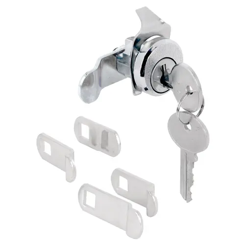 Mailbox Lock Replacement, Multipurpose Mailbox Lock for Several Brands ILCO 1003M Keyway, Opens Counter-Clockwise with 90 degree Rotation, Nickel Finish (1 Set) Mailbox Lock Replacement, Multipurpose Mailbox Lock for Several Brands ILCO 1003M Keyway, Opens Counter-Clockwise with 90 degree Rotation, Nickel Finish (1 Set)