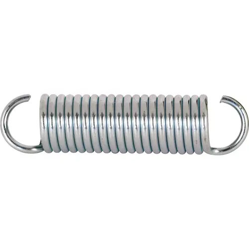 Spring 3-1/8" L X 3/4" D Extension Nickel-Plated Pair