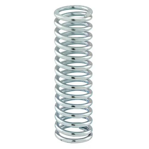 Compression Spring, Spring Steel Construction, Nickel-Plated Finish, 0.120 GA x 1 in. x 3-1/2 in. (2 Pack) Compression Spring, Spring Steel Construction, Nickel-Plated Finish, 0.120 GA x 1 in. x 3-1/2 in. (2 Pack)
