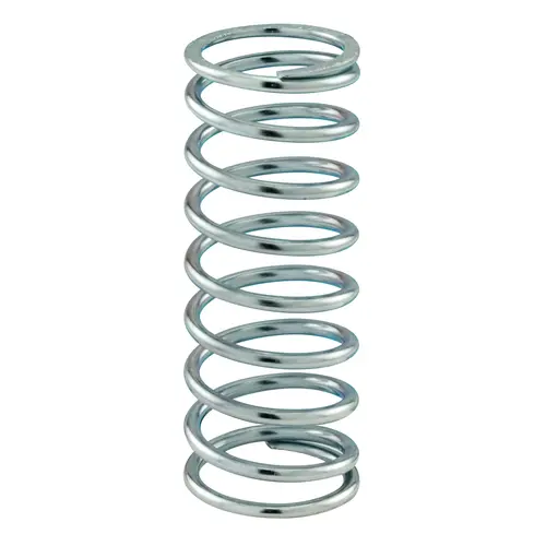 Compression Spring, Spring Steel Construction, Nickel-Plated Finish, 0.105 GA x 1-1/8 in. x 3 in. (2 Pack) Compression Spring, Spring Steel Construction, Nickel-Plated Finish, 0.105 GA x 1-1/8 in. x 3 in. (2 Pack)