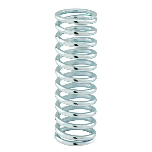 Compression Spring, Spring Steel Construction, Nickel-Plated Finish, 0.120 GA x 1 in. x 3 in. (2 Pack) Compression Spring, Spring Steel Construction, Nickel-Plated Finish, 0.120 GA x 1 in. x 3 in. (2 Pack)