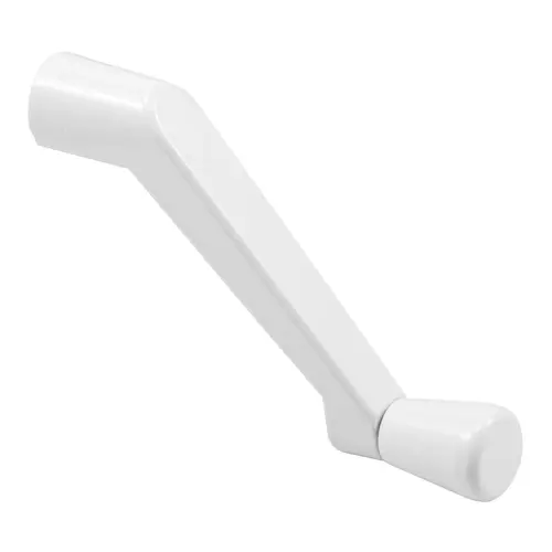TH 22007 Crank Handle, Zinc, Enamel-Coated White TH 22007 Crank Handle, Zinc, Enamel-Coated White