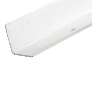 Korner Kovers U 10075-XCP12 Corner Shield, 96 in L, 1-1/8 in W, Lexan, Clear - pack of 12