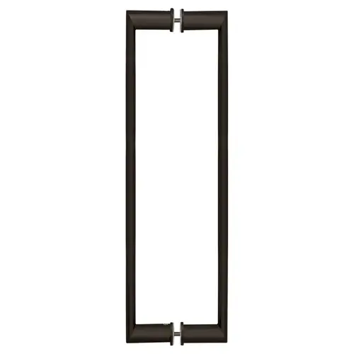 24" Oil Rubbed Bronze Back-to-Back Oval/Round Towel Bar 24" Oil Rubbed Bronze Back-to-Back Oval/Round Towel Bar