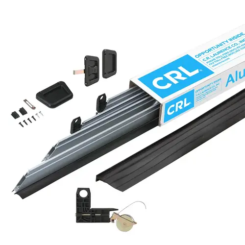 Clear Anodized 36" x 96" Heavy-Duty Extruded K.D. Sliding Screen Door Kit - 2" Frame with T-Slot Vinyl Design