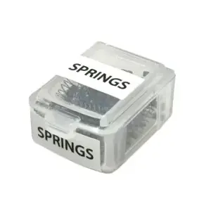 EDM Solutions SFIC-SP Stainless Steel Pin Tumbler Springs for SFIC, 100 Pieces/Pack