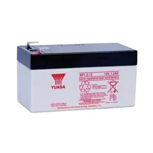 Yuasa NP1.2-12 12 Volt 1.2 AH Battery, F1 Terminal