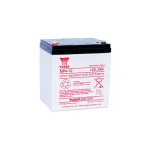 Yuasa NP4-12 12 Volt 4 AH Battery, F1 Terminal