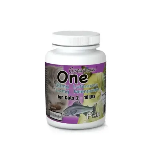GUARDIAN ONE COMBO FLEA GELCAPS FOR CATS 2-10LBS, GUARDIAN ONE COMBO FLEA GELCAPS FOR CATS 2-10LBS,