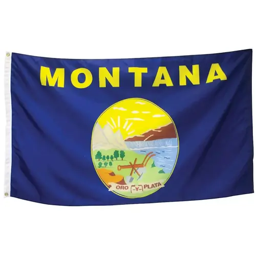 Valley Forge Flag State Flag Montana 6 ft X 4 ft