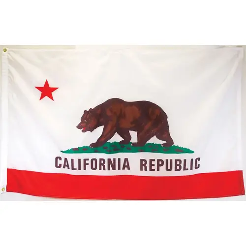 Valley Forge Flag State Flag California 6 ft X 4 ft