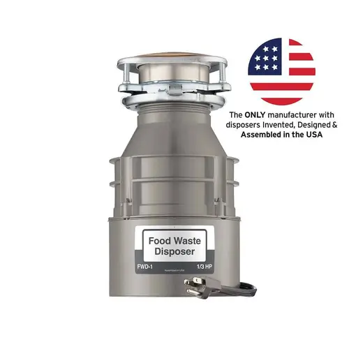 Insinkerator Fwd 1 1/3hp Induction Food Waste Disposer W/ Factory Installed Cord Insinkerator Fwd 1 1/3hp Induction Food Waste Disposer W/ Factory Installed Cord