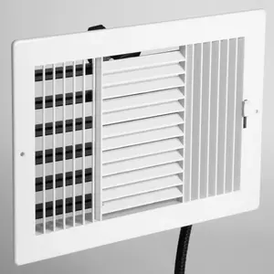 GENERIC PRIVATE BRAND 550843 12x6 In. Three-Way Plastic Register