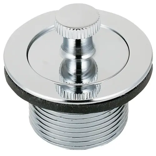 1-7/8 In. Od, 1-1/2 In. ID Coarse Thread Lift-And-Turn Drain Assembly, Chrome Plated