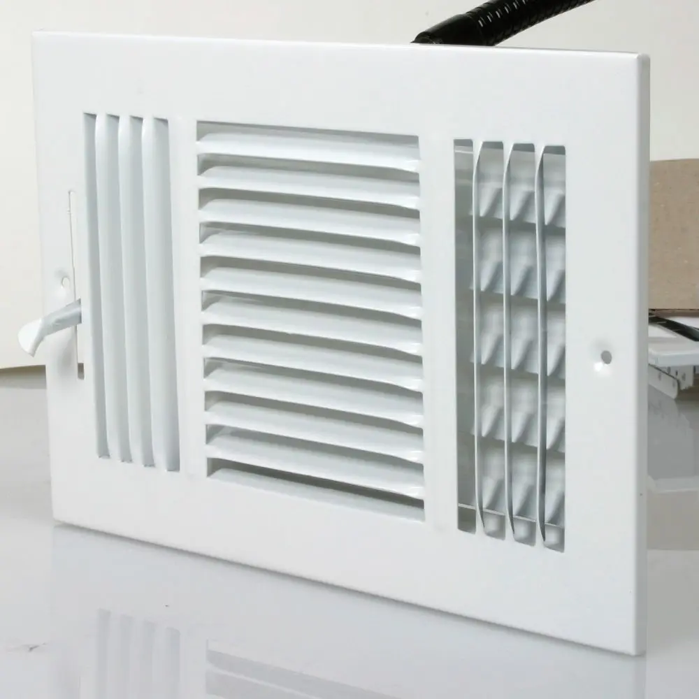 GENERIC PRIVATE BRAND 14 X 6 In. Three-Way Sidewall Register 253060 GENERIC PRIVATE BRAND 14 X 6 In. Three-Way Sidewall Register 253060