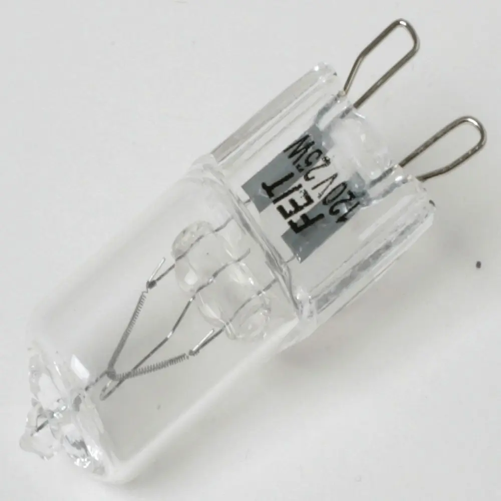 GENERIC PRIVATE BRAND Halogen Bulb 25 Watt T3 G9 Base Clear 327829 GENERIC PRIVATE BRAND Halogen Bulb 25 Watt T3 G9 Base Clear 327829