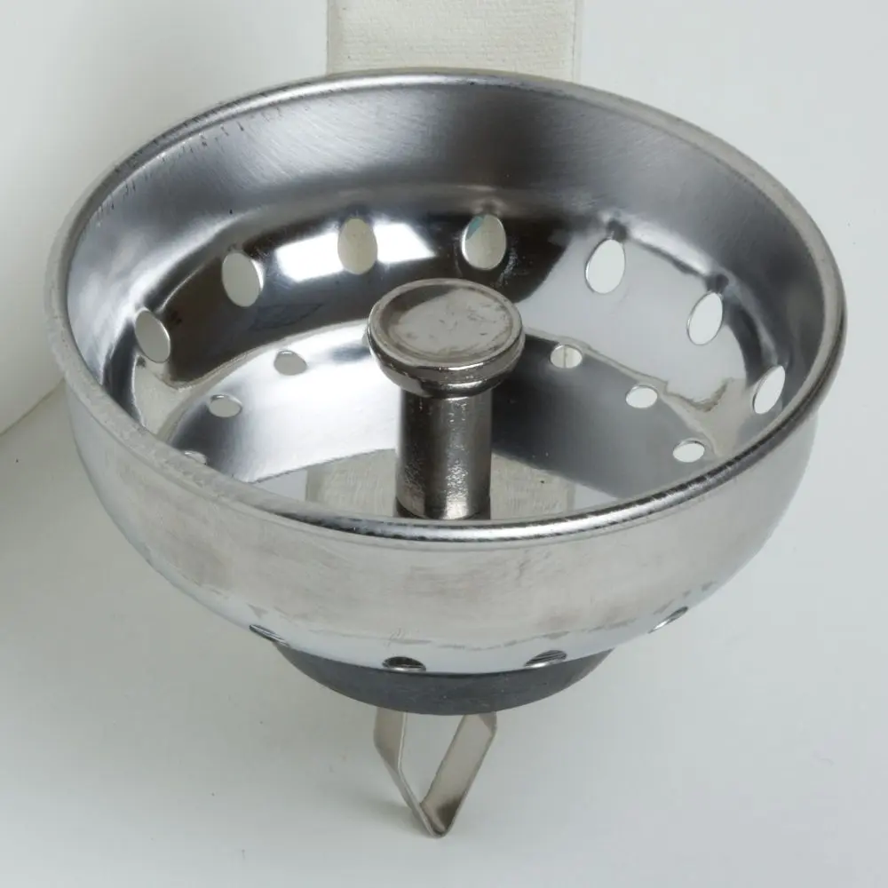 GENERIC PRIVATE BRAND 3.25 In. Stainless Steel Sink Strainer Clip And Drain Stopper S3005-A