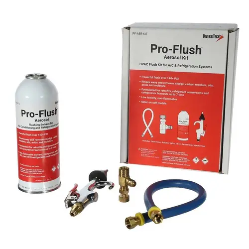 Diversitech Pro-Flush HVAC Aerosol Flushing Kit - A2l Compatible