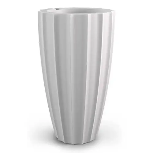 Mayne Sedona 18" Round Planter - White Mayne Sedona 18" Round Planter - White