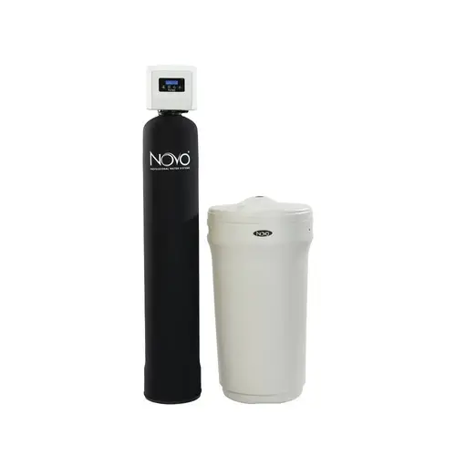 Novo 485 Series Water Softener/Filtration System W/Nvo485uf-100 Blk Jacket Tank