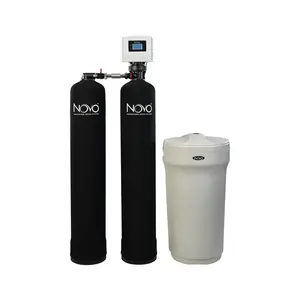 NOVO 15020216-1 Novo 489 Series Water Softener/Filtration System W/Nvo489ufhto-100 Black Tanks