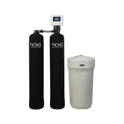 Novo 489 Series Water Softener/Filtration System W/Nvo489ufhto-100 Black Tanks