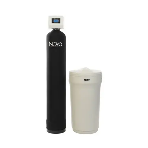 Novo 489 Series Water Softener/Filtration System W/Nvo489df-150 Blk Jacket Tank Novo 489 Series Water Softener/Filtration System W/Nvo489df-150 Blk Jacket Tank