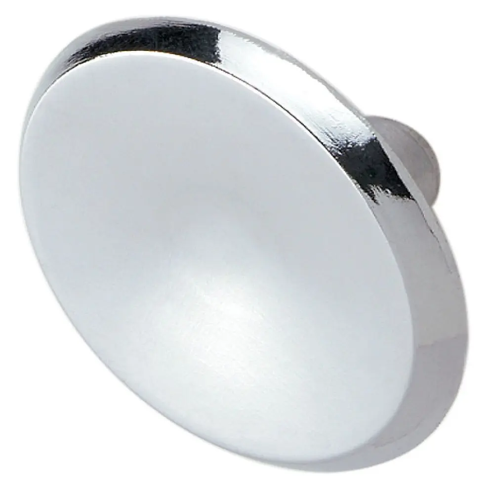 GENERIC PRIVATE BRAND 1-1/2 Die-Cast Zinc Cabinet Knob Polished Chrome Package Of 25 FY-139PC25