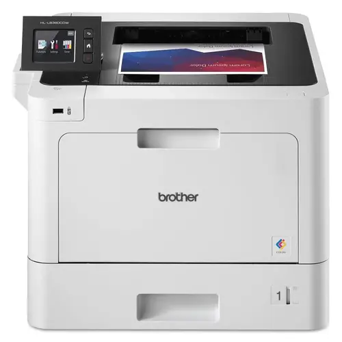 Hll8360cdw Business Color Laser Printer With Duplex Printing And Wireless Networking