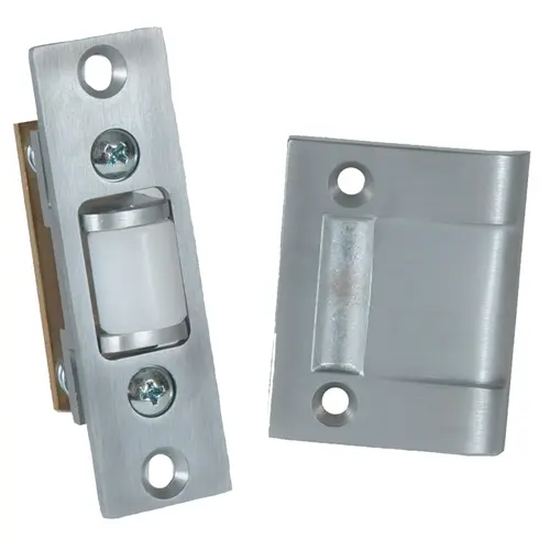 Heavy-Duty Roller Latch - Satin Chrome Heavy-Duty Roller Latch - Satin Chrome