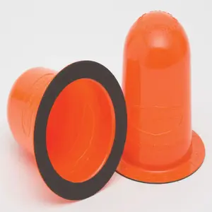 COVERDOME CDM25 Coverdome Fire Sprinkler Magnetic Ring Cover 25/Pk