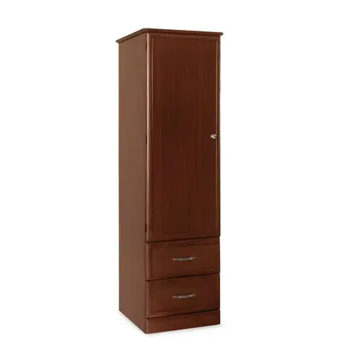Medacure Wardrobe 1 Door/2 Drawer In Cherry Medacure Wardrobe 1 Door/2 Drawer In Cherry
