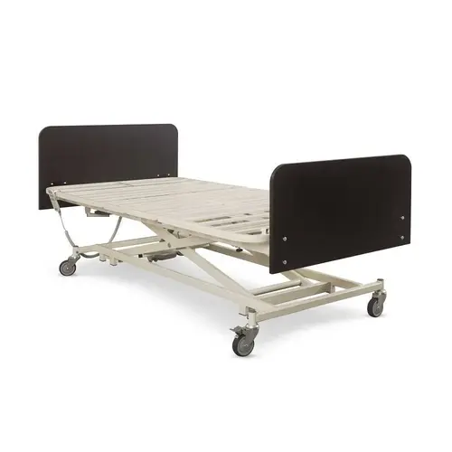 Medacure Versatile Bed 42"W X 80-88"L 450lb. Cap-Assist Rails/Mahogany Bed Ends Medacure Versatile Bed 42"W X 80-88"L 450lb. Cap-Assist Rails/Mahogany Bed Ends