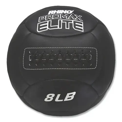 Champion Sports Rhino Promax Elite Medicine Ball, 8 Lb, Black